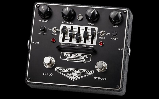 Throttle Box EQ Overdrive Pedal